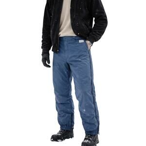 L.L. Bean Vintage Insulated Snow Pants Blue Men’s S Adjustable Waist